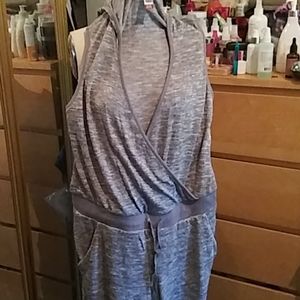 Comfy hooded jumpsuit